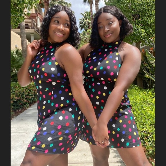 NWT Target x Rixo - Polka Dot Halter Dress - Picture 4 of 5